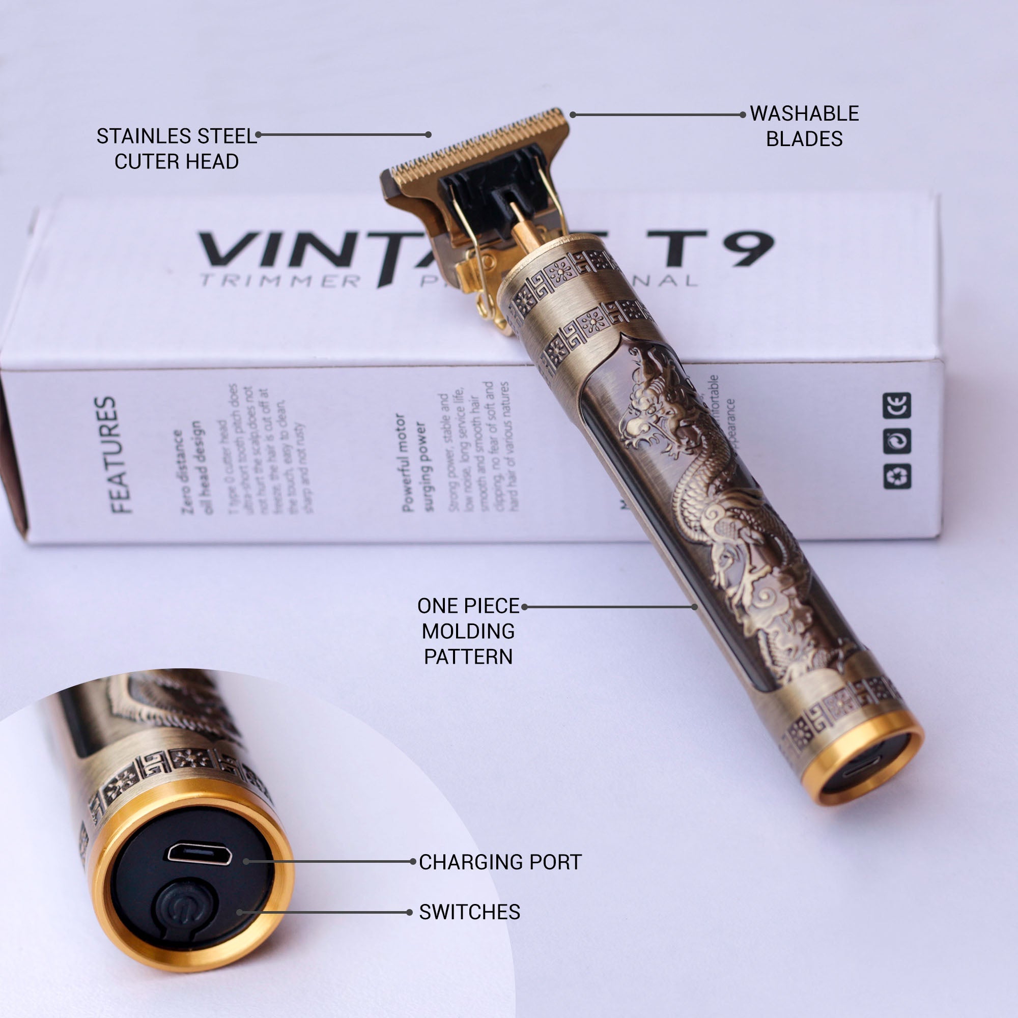 Vintage T9 Professional Trimmer