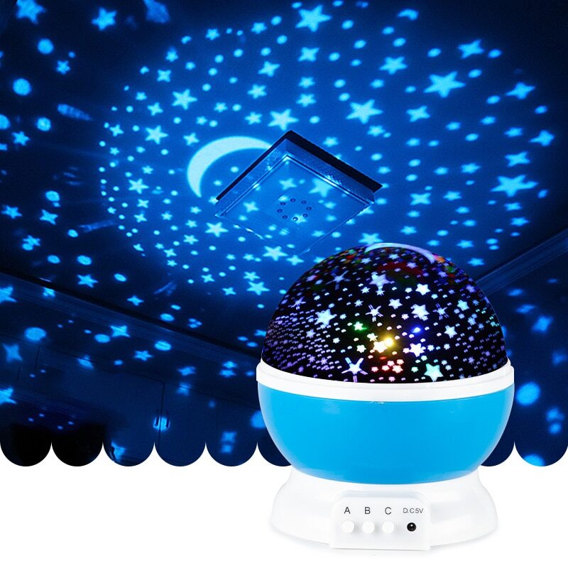 LED Starry Night Light Projector Star Master Lamp