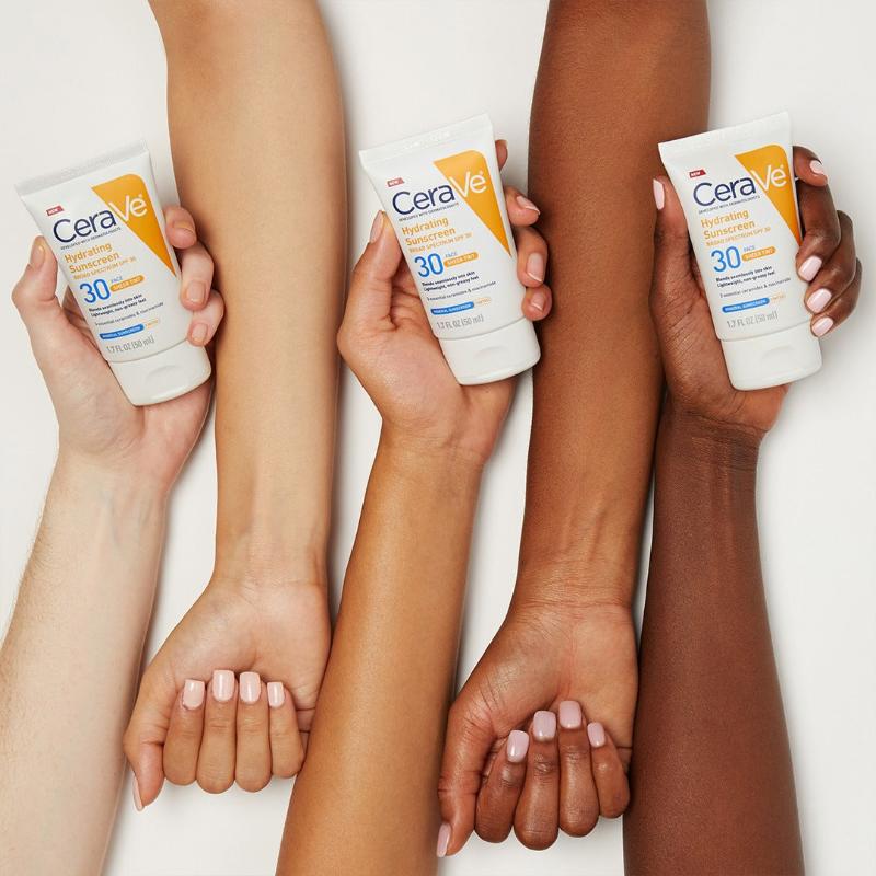 CERAVE 4-in-1 Skincare Kit | Cleanser, Night Cream, Retinol Serum & Sunscreen